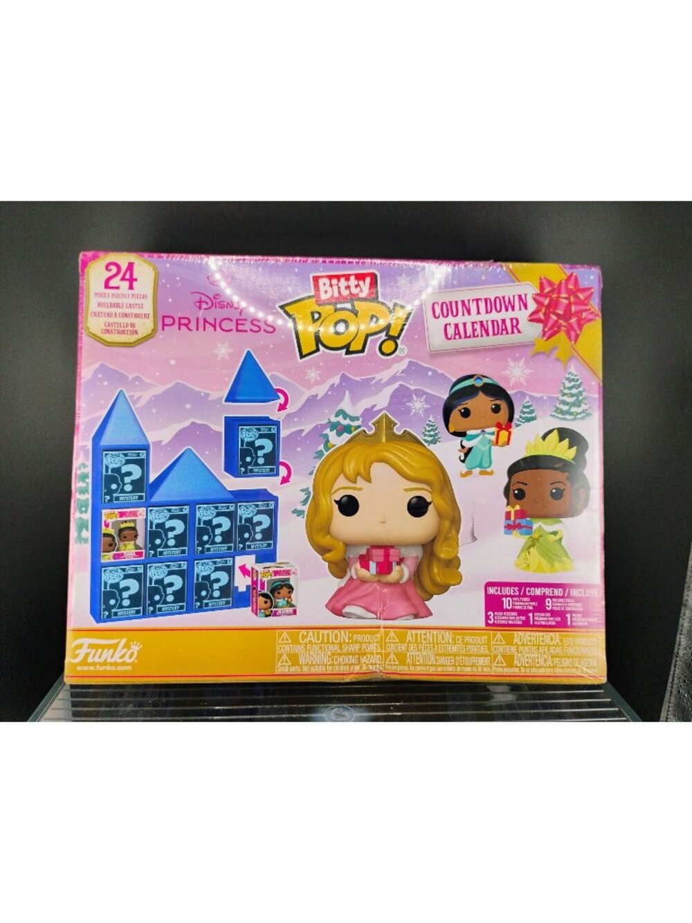 Disney Princess Bitty Pop! Countdown Calendar 24-Piece Set